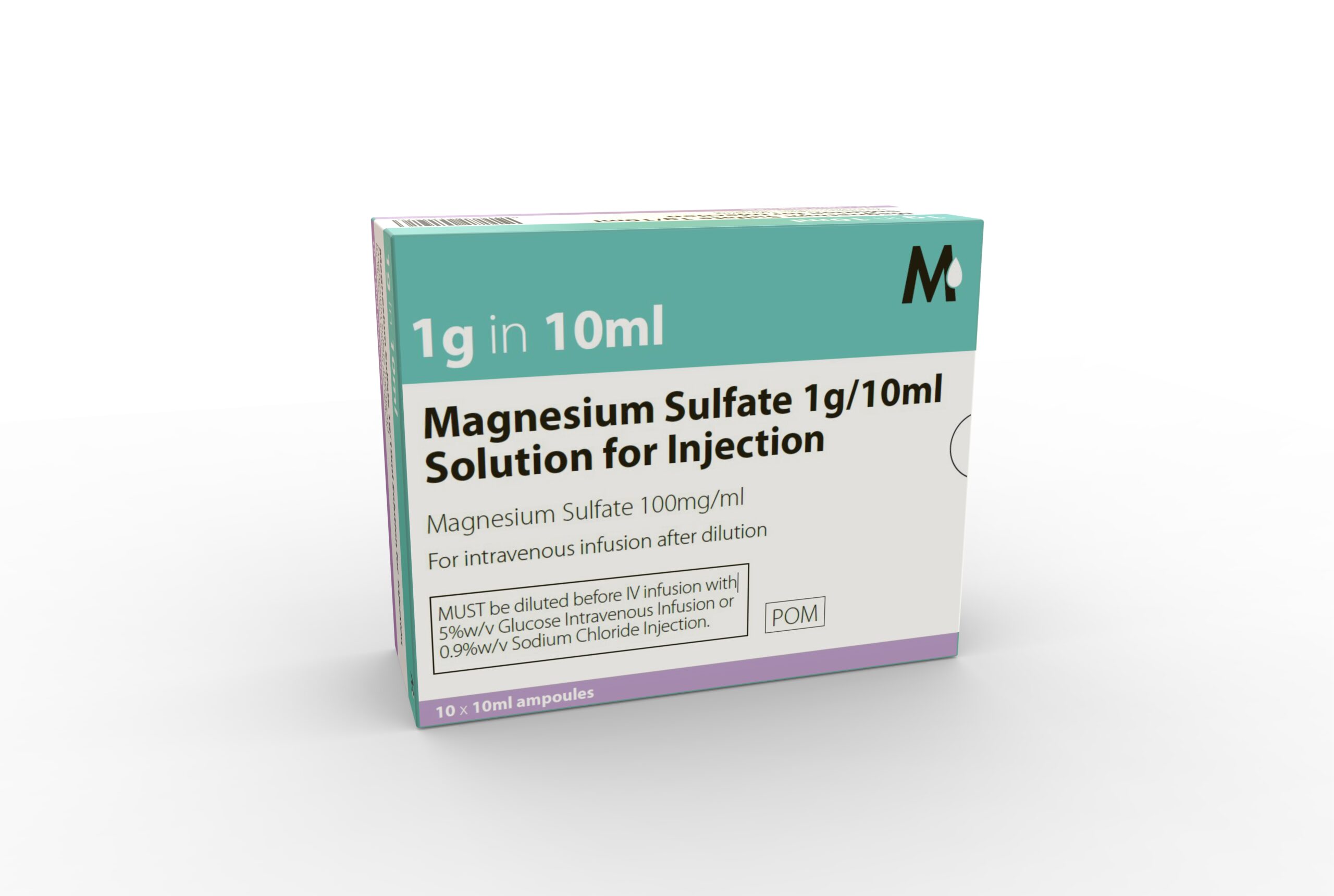 MAGNESIUM SULFATE 1g 10ml x 10